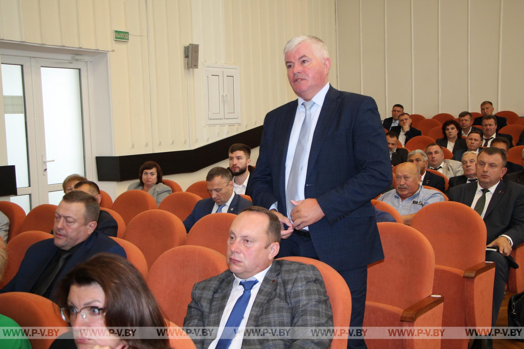 Итоги полугодия подвели в Пинском горисполкоме