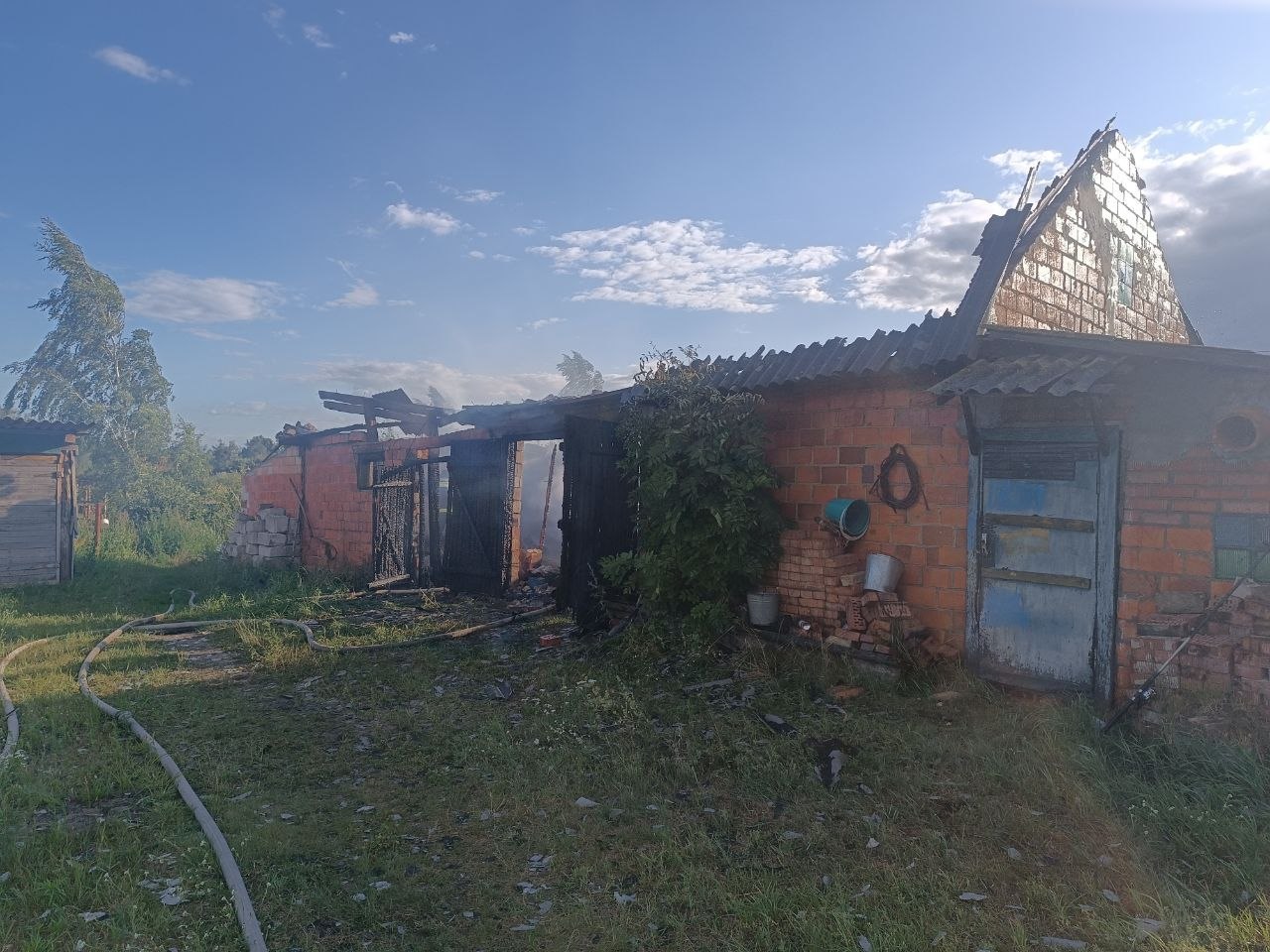 Два пожара за неделю зарегистрированы в Пинском районе