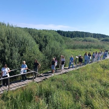 Учителя Пинска изучили редких птиц в «Споровском» Учителя Пинска изучили редких птиц в «Споровском»