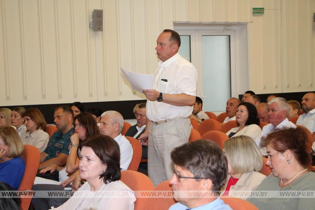 В горисполкоме подвели итоги полугодия
