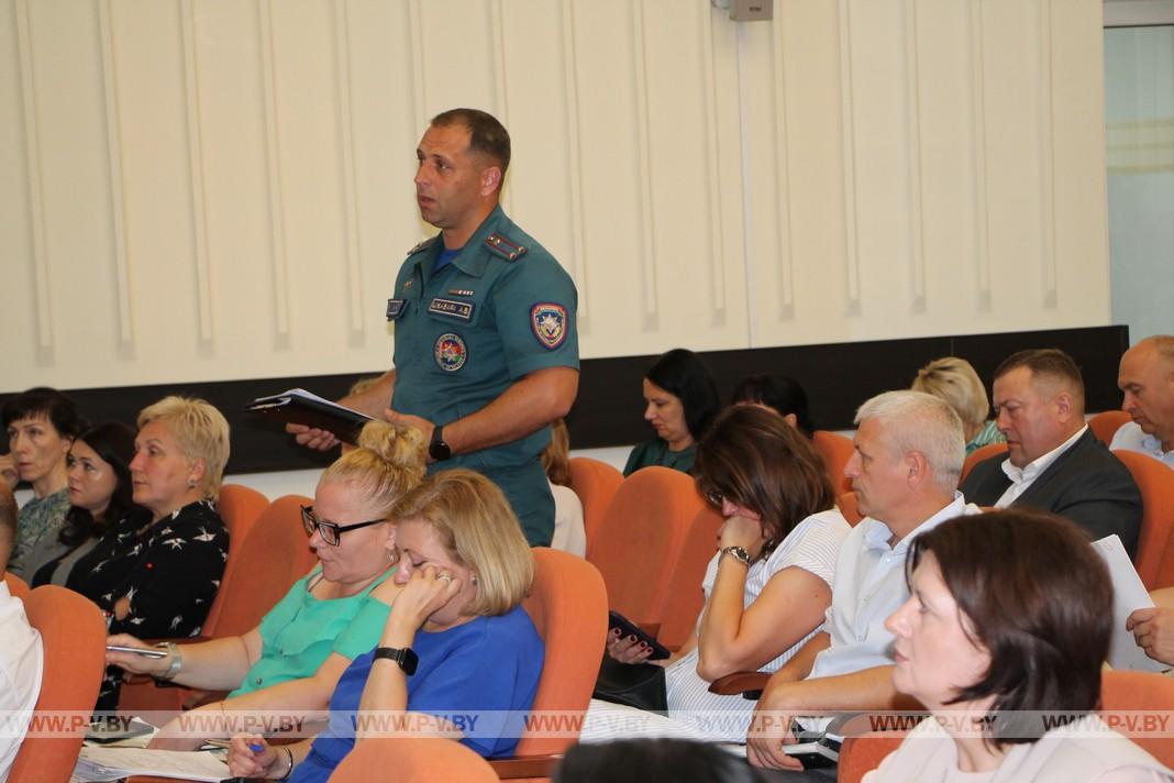 В горисполкоме подвели итоги полугодия