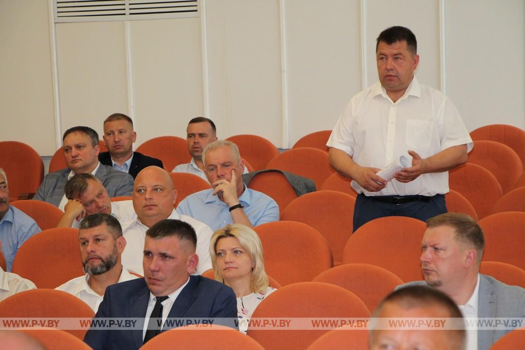 В горисполкоме подвели итоги полугодия