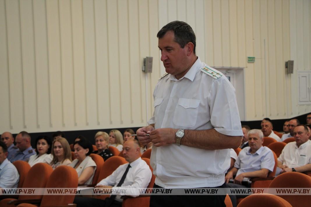 В горисполкоме подвели итоги полугодия