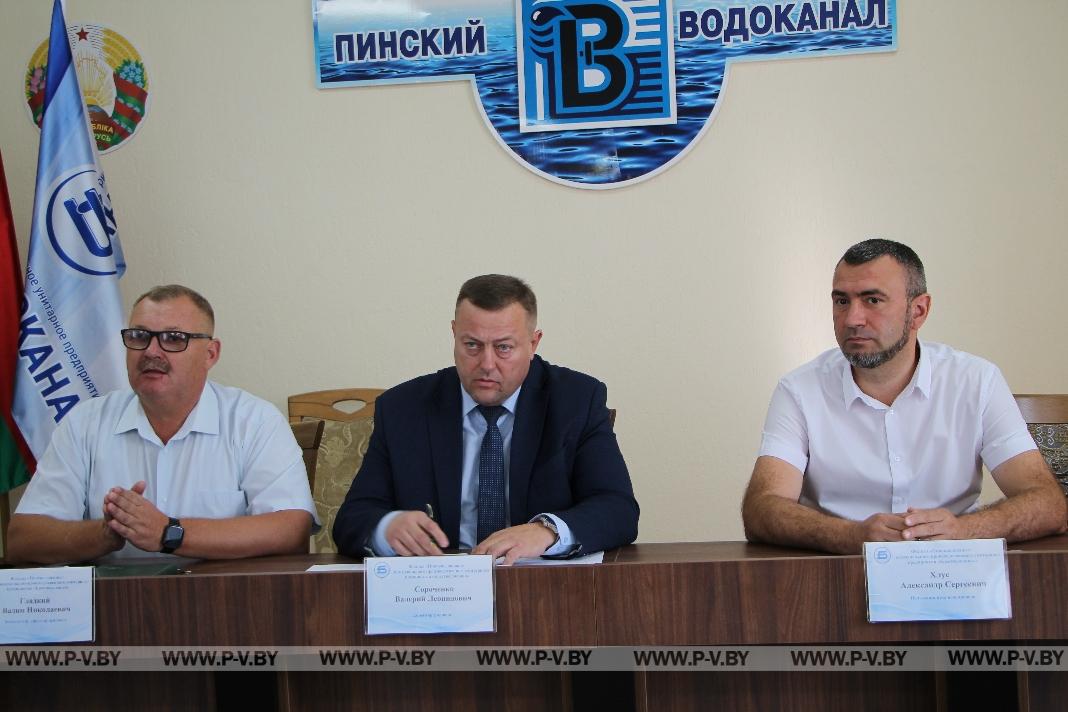 Представители пинских СМИ и блогерского сообщества побывали в филиале «Пинскводоканал»