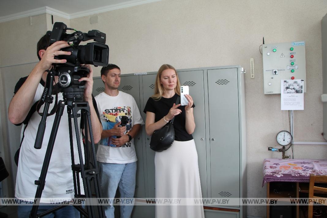 Представители пинских СМИ и блогерского сообщества побывали в филиале «Пинскводоканал»
