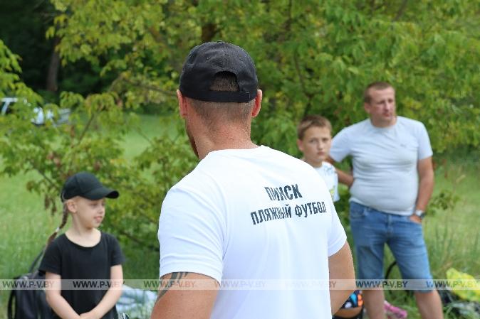 Пинск вспомнил, что такое настоящий пляжный футбол