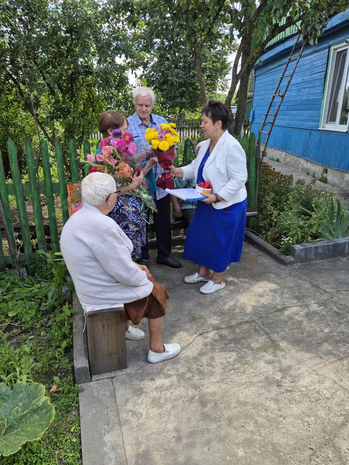 90-летний юбилей отметила Вера Сидоревич из Логишина