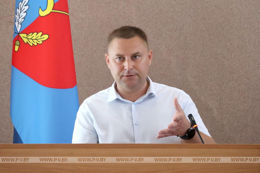 В Пинском районе подвели итоги полугодия