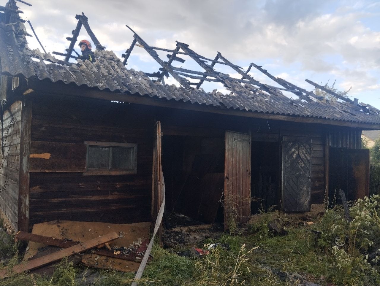 За неделю на Пинщине произошло пять пожаров
