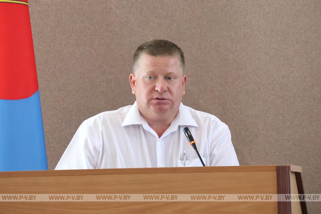 В Пинском районе подвели итоги полугодия