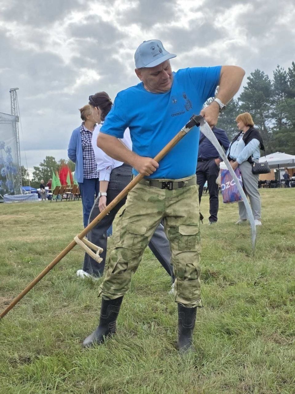 Пинщина дебютировала на «Споровских сенокосах»