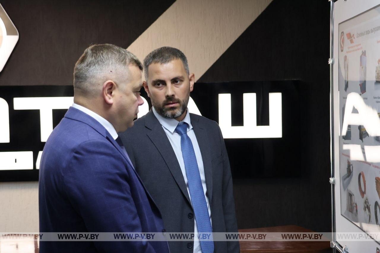 Министр промышленности посетил «Кузлитмаш»