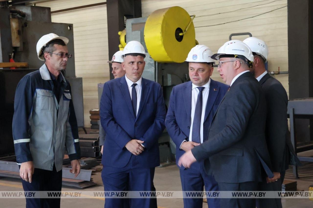 Министр промышленности посетил «Кузлитмаш»