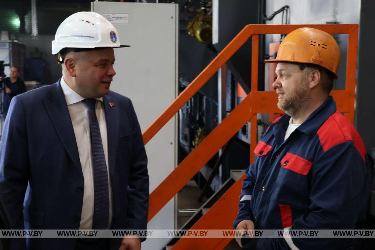 Министр промышленности посетил «Кузлитмаш»