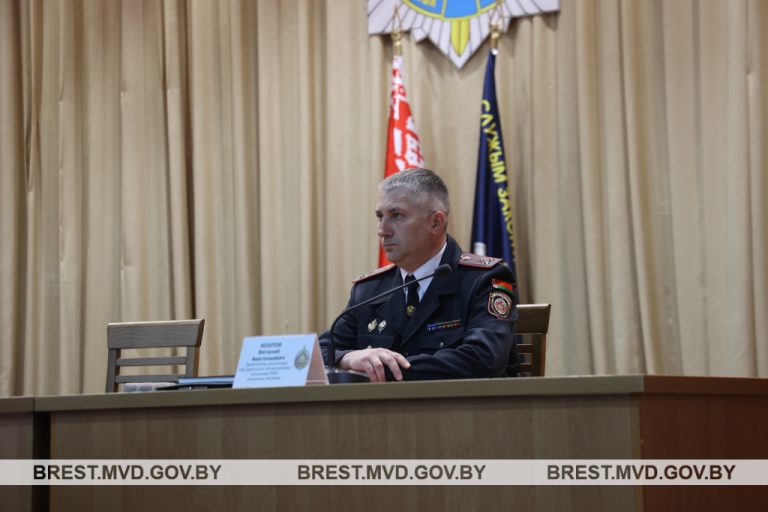 16 сентября прием проведет заместитель начальника УВД Брестского облисполкома