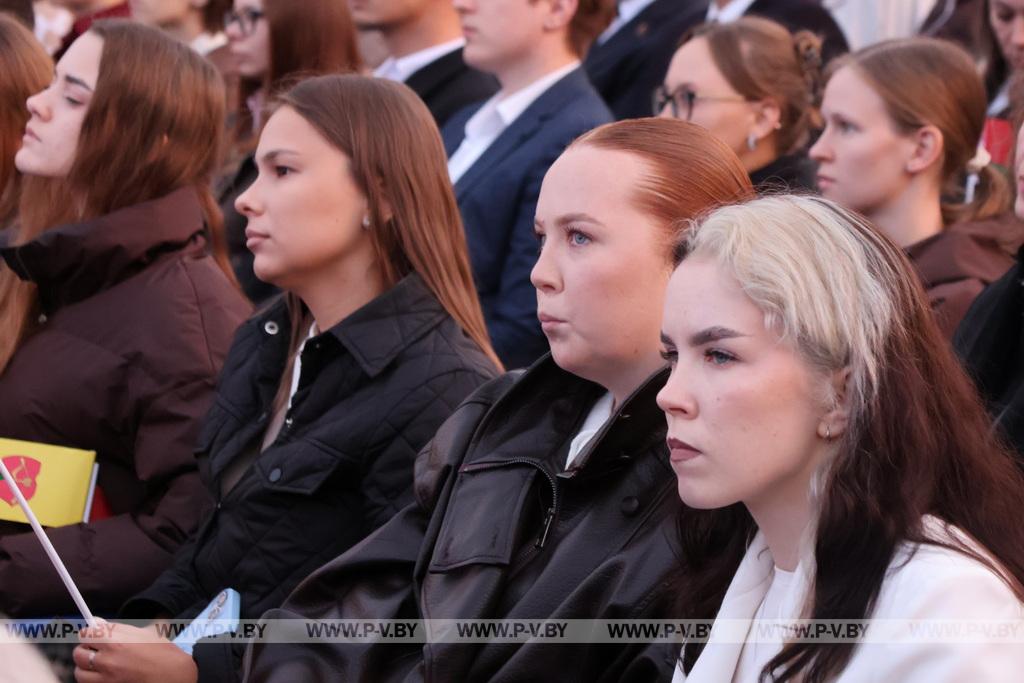 Пинчане присоединились к празднованию Дня народного единства в городе Берёза