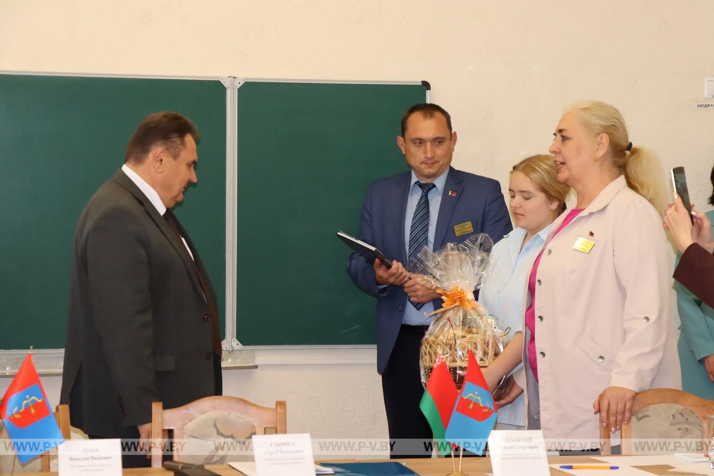 В Пинском аграрном колледже говорили о единстве
