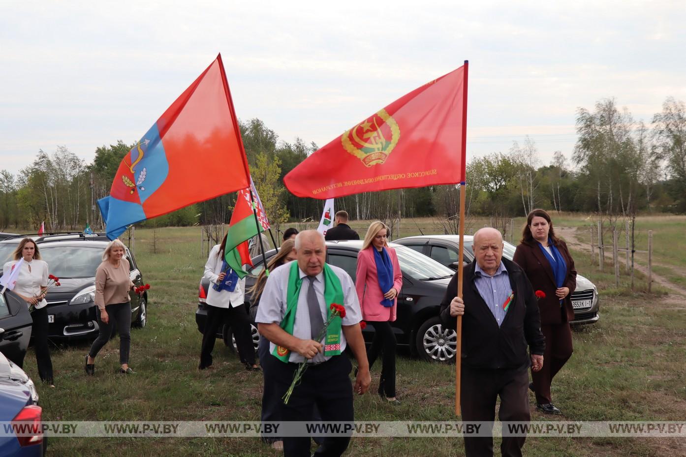 Митинг памяти героя на станции «Ясельда»