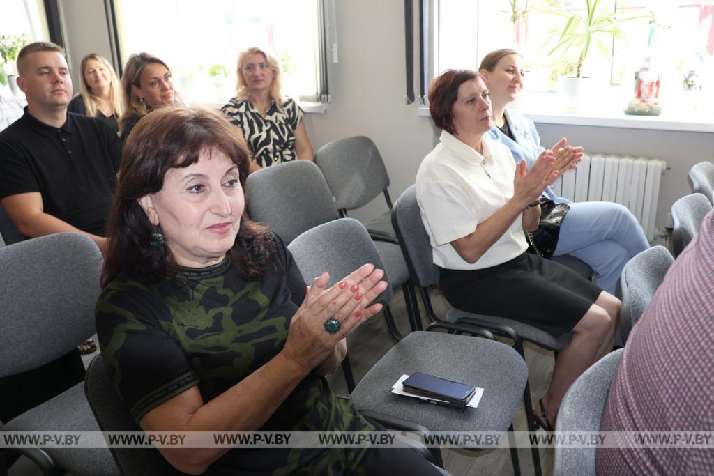 «Белая Русь» передала технику центру соцобслуживания Пинского района