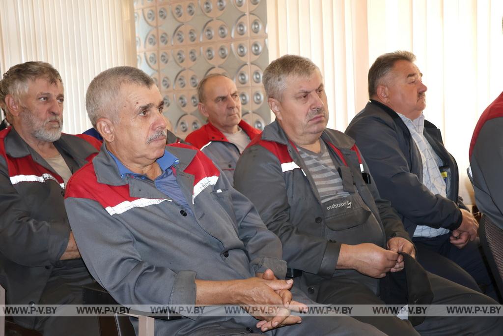 Дмитрий Городецкий о слиянии ОАО «Пинский мехтранс» и ОАО «Пинскрайагросервис»