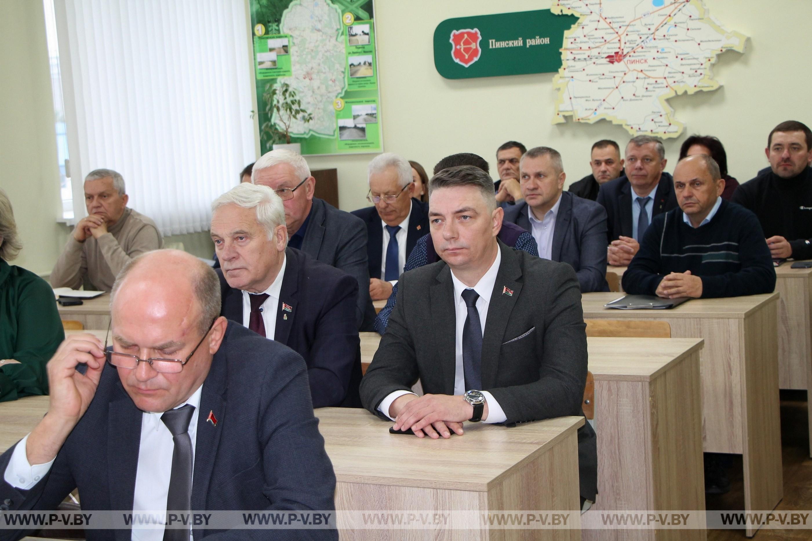 В Пинском автобусном парке прошел городской День охраны труда