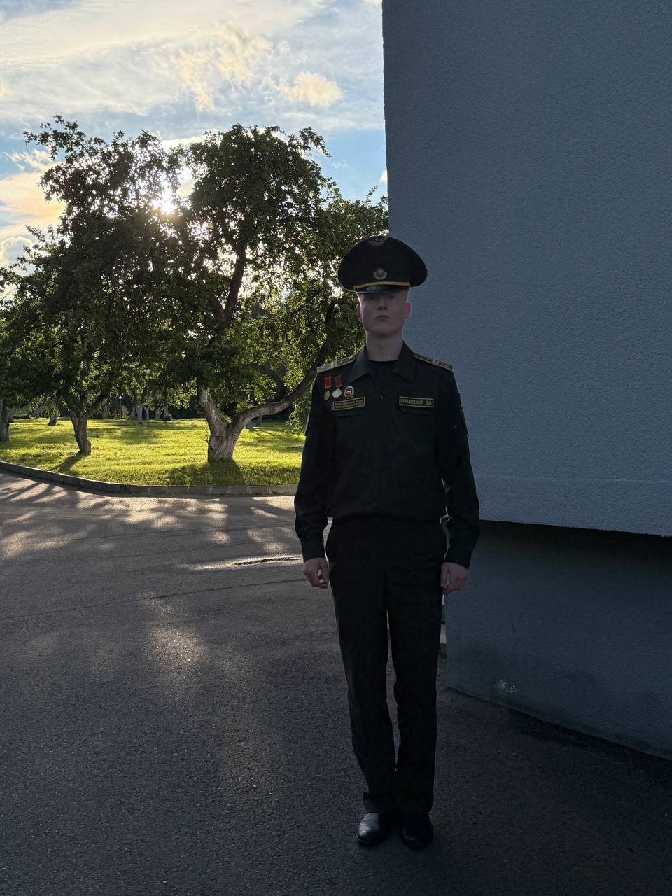 Курсант Даниил Красовский из Пинска - о поступлении на военный факультет БГАА
