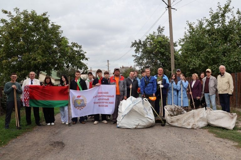 В Пинске благоустроили улицу 20-го Сентября