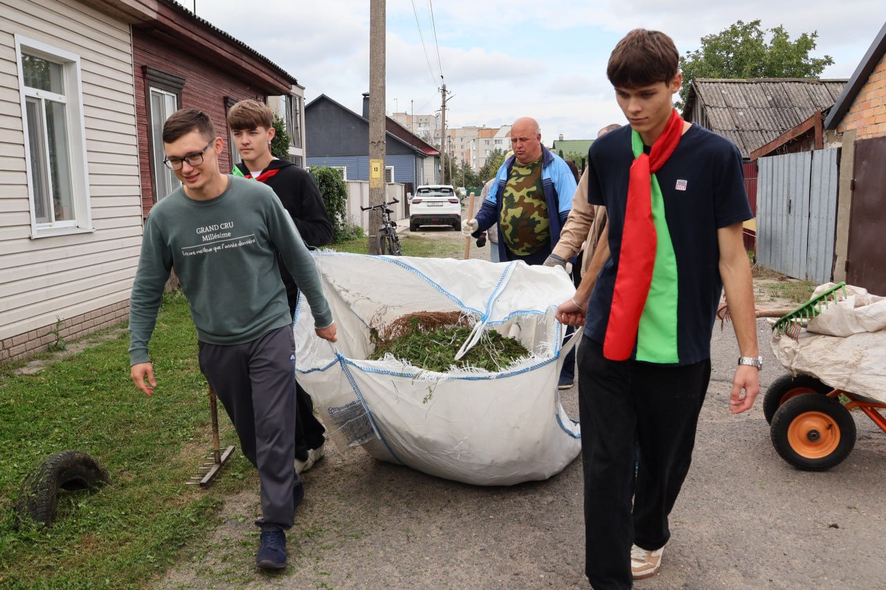 В Пинске благоустроили улицу 20-го Сентября