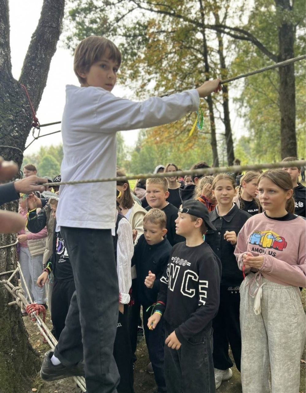Юные туристы Пинщины прошли посвящение