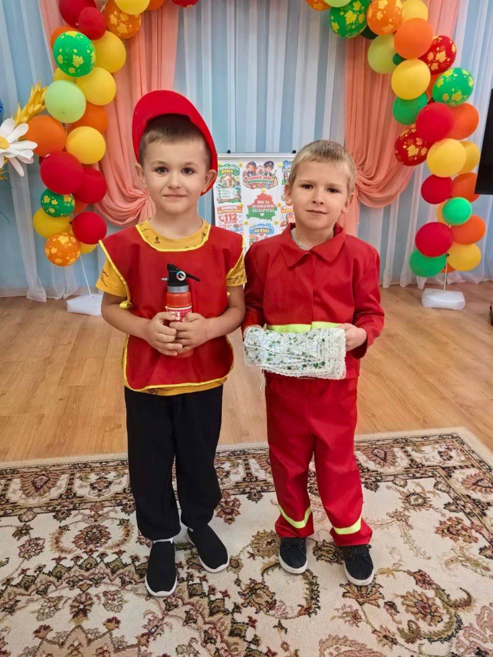 Логишинский детсад провёл день безопасности для малышей