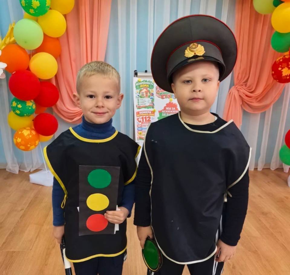 Логишинский детсад провёл день безопасности для малышей