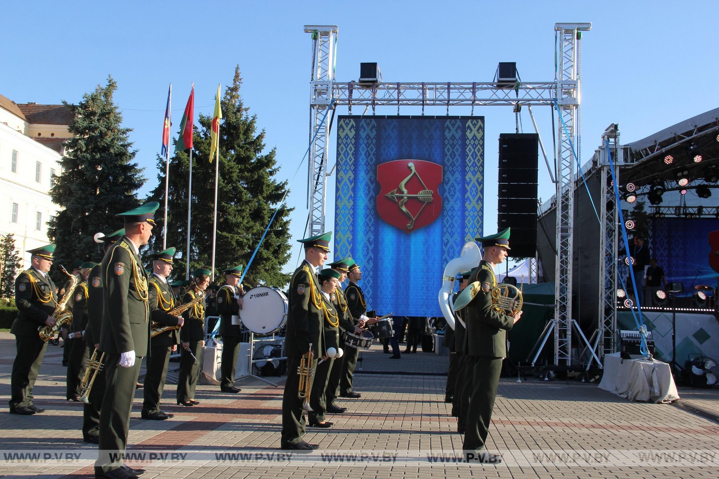 Праздничный концерт военных оркестров органов пограничной службы Республики Беларусь