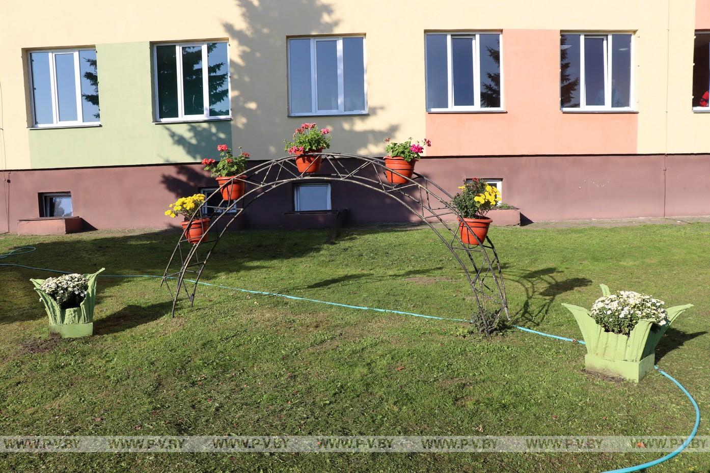 В пансионате «Меречанка» выбрали лучшие клумбы