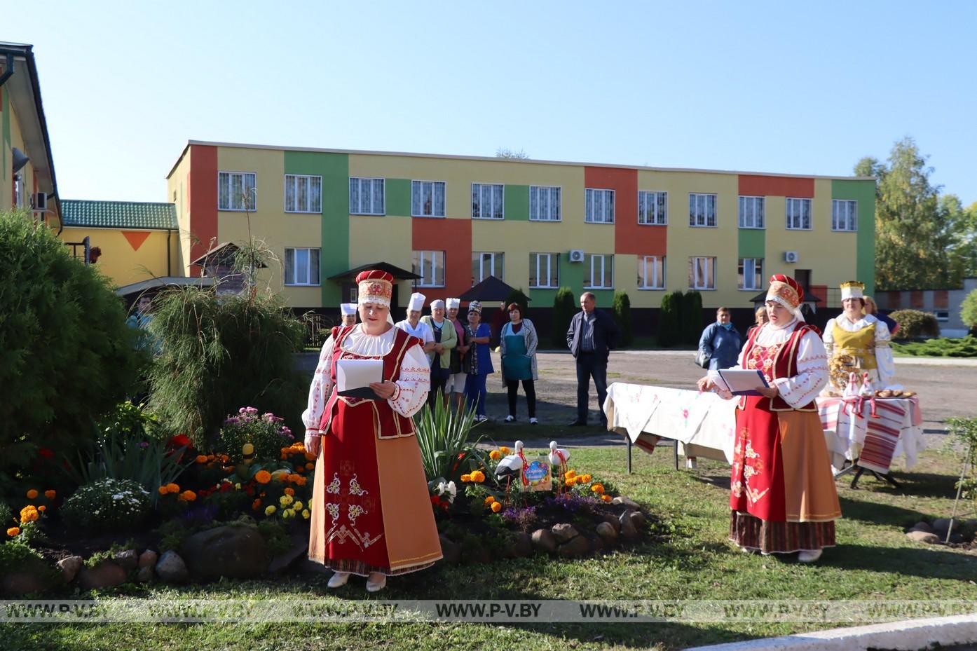 В пансионате «Меречанка» выбрали лучшие клумбы