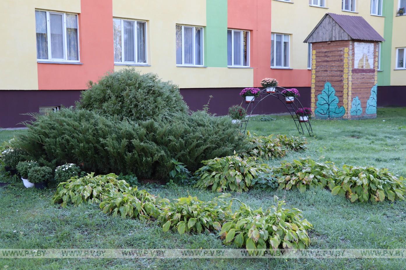 В пансионате «Меречанка» выбрали лучшие клумбы