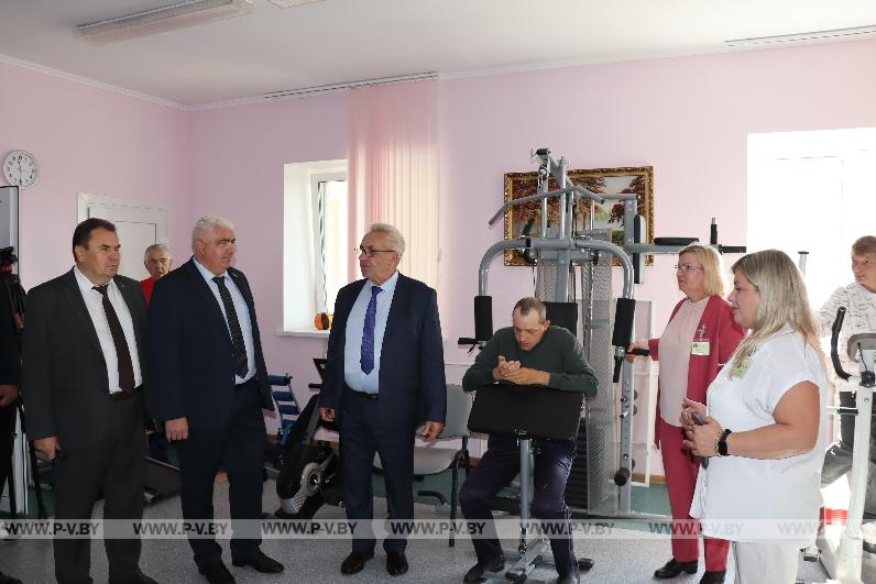 В социальных пансионатах Пинского района отметили День пожилых людей