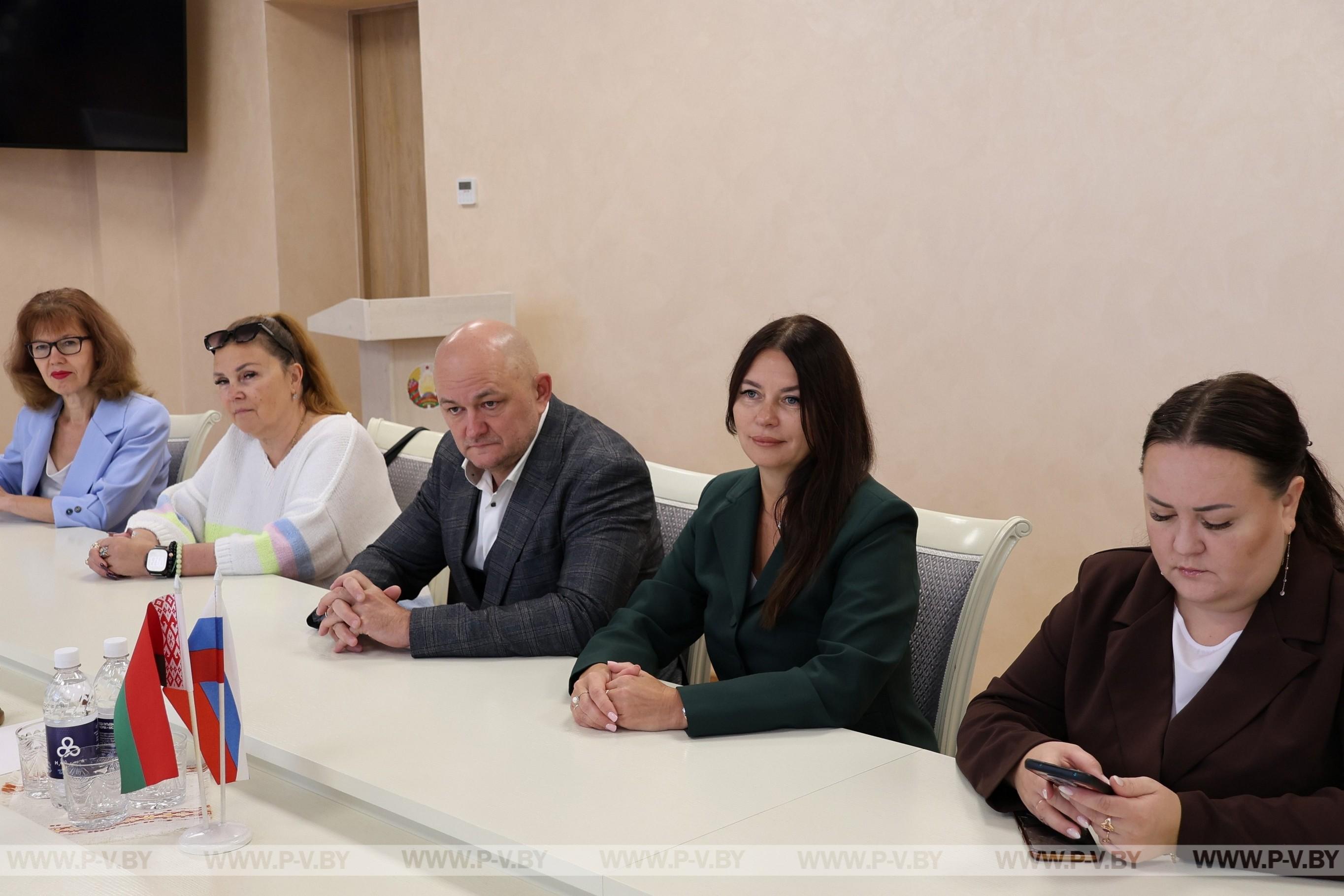 Пинщина принимает делегацию города-побратима Балахны