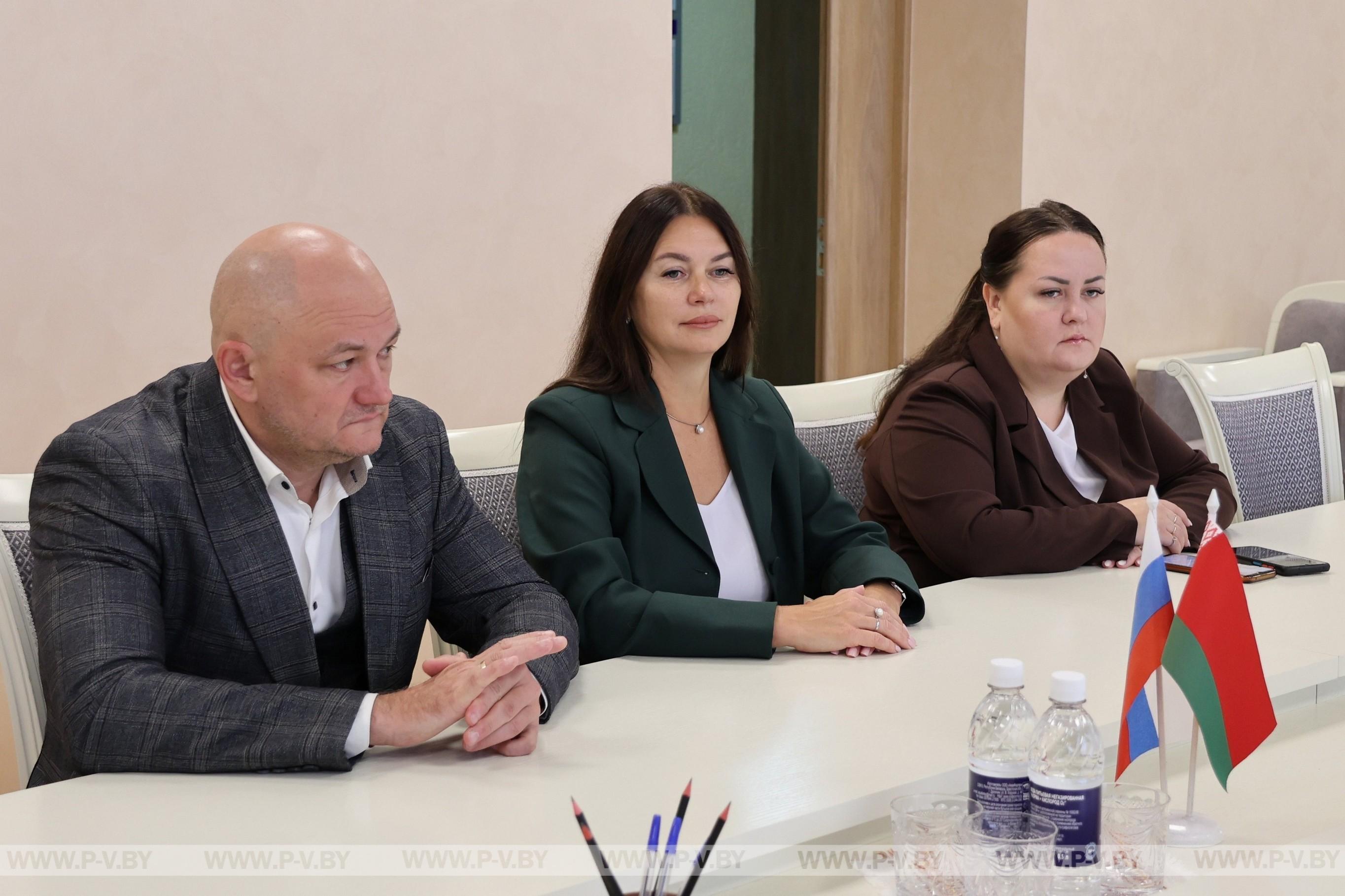 Пинщина принимает делегацию города-побратима Балахны