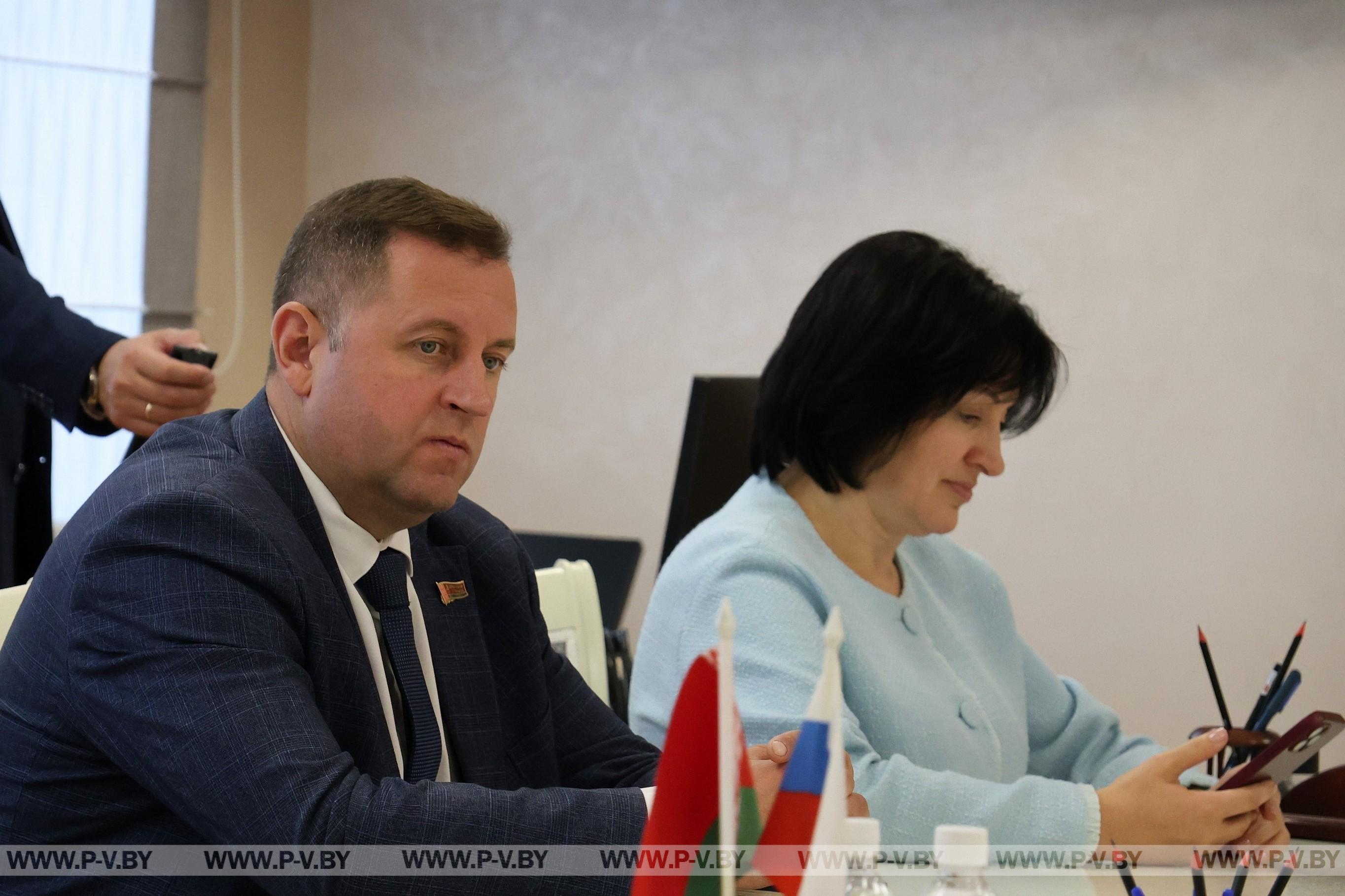 Пинщина принимает делегацию города-побратима Балахны