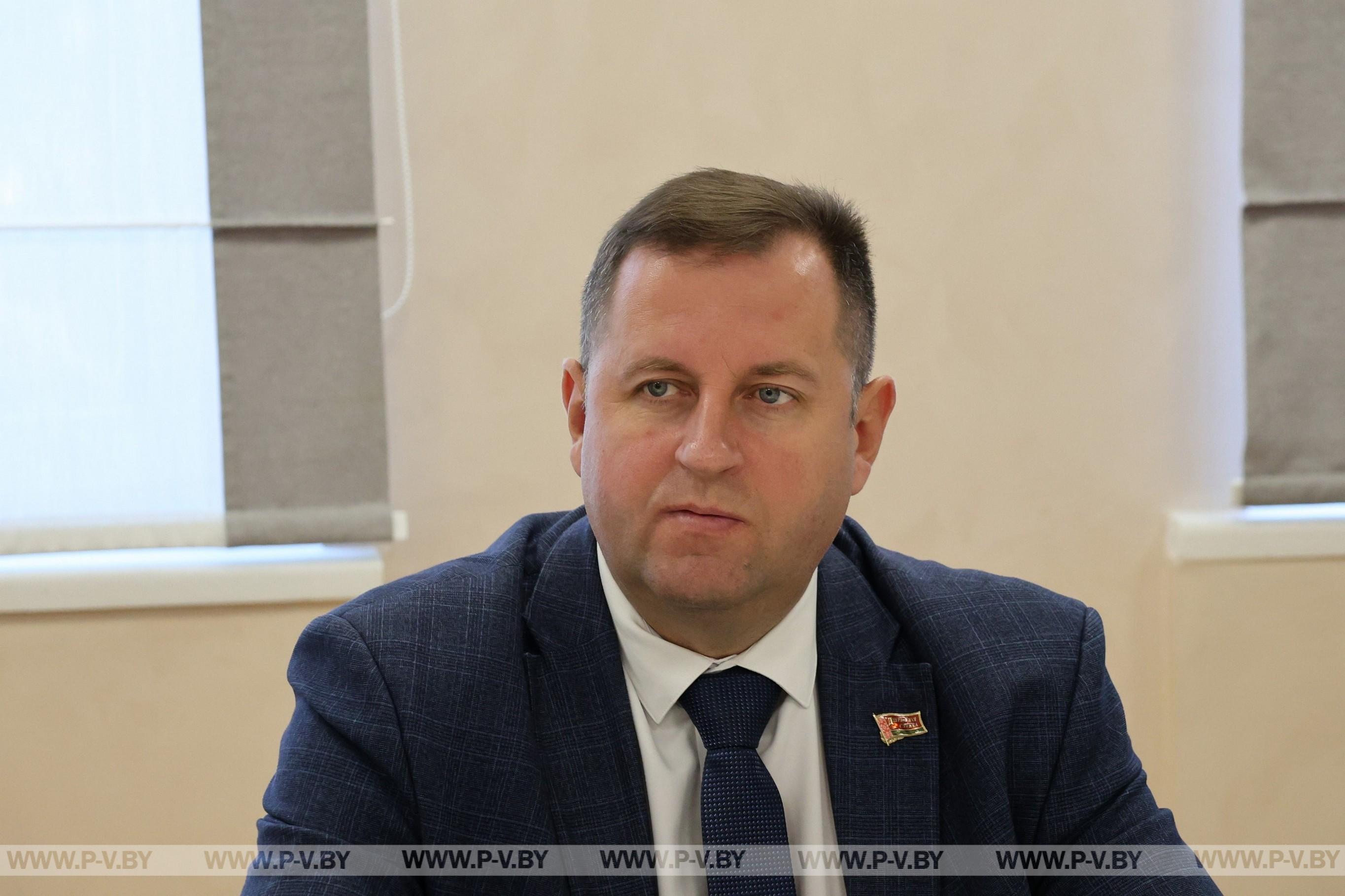 Пинщина принимает делегацию города-побратима Балахны