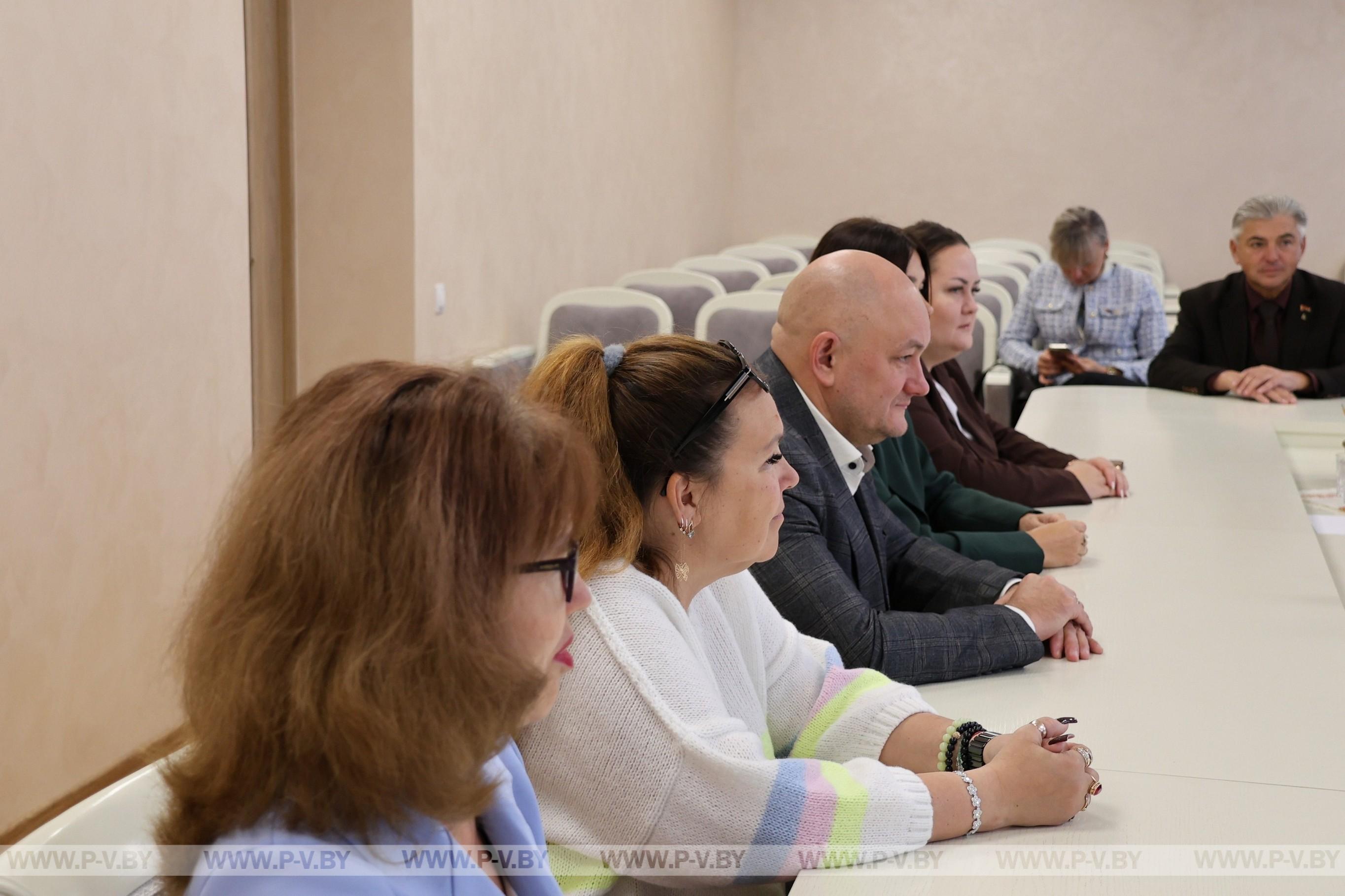 Пинщина принимает делегацию города-побратима Балахны