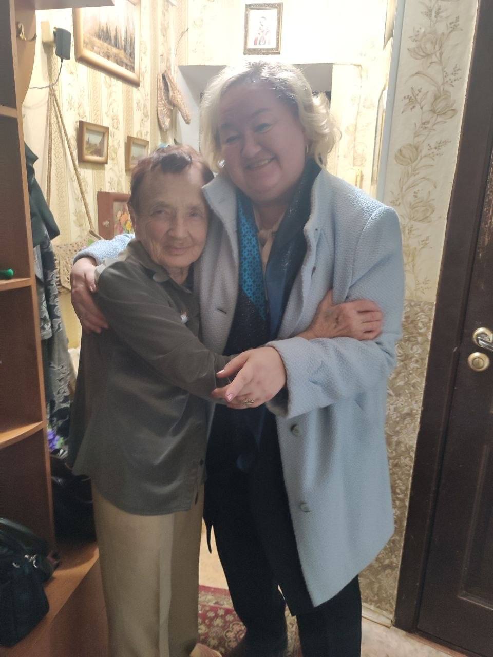 В Пинске поздравили 96-летнюю блокадницу Ленинграда
