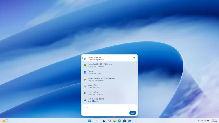 Microsoft превратила поиск Windows 11 в пульт управления ПК