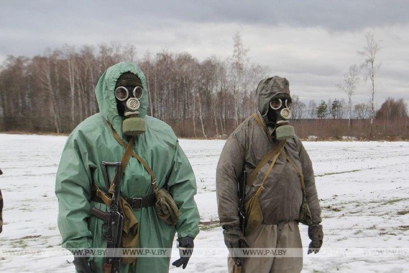 Учащиеся районных школ побывали в полевом лагере десантников
