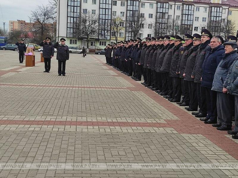 Как в Пинске отметили День милиции Как в Пинске отметили День милиции