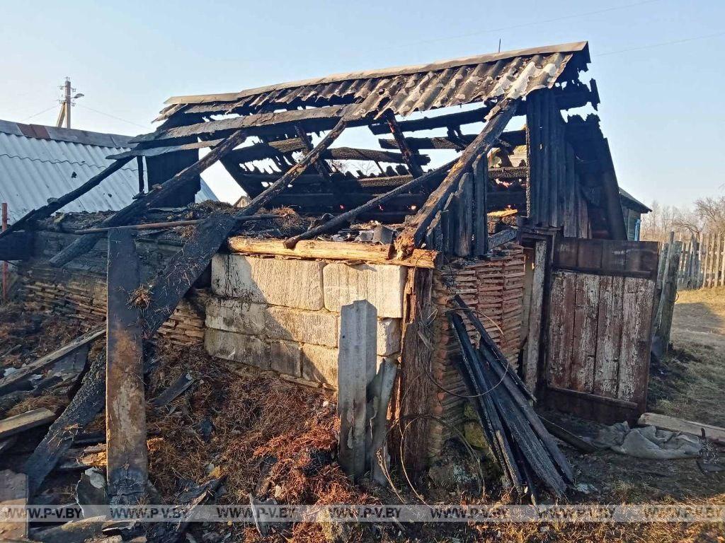 На Пинщине за неделю произошло 18 пожаров На Пинщине за неделю произошло 18 пожаров