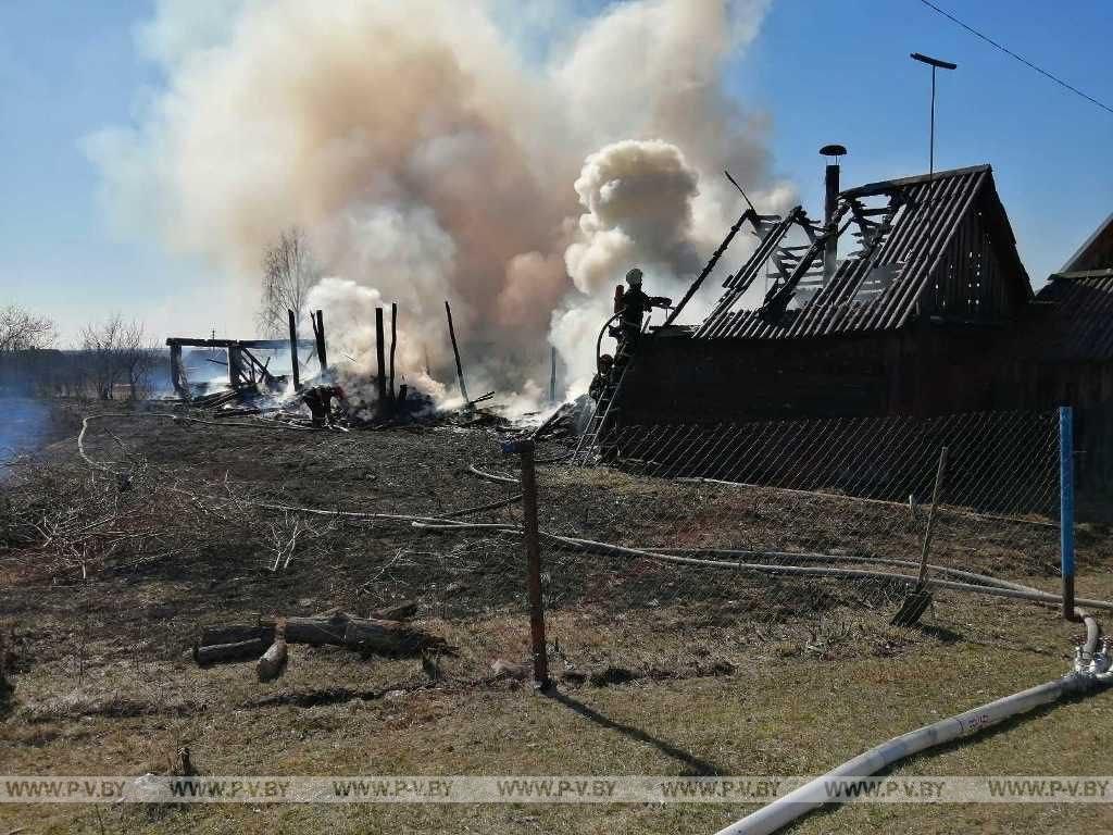 На Пинщине за неделю произошло 18 пожаров