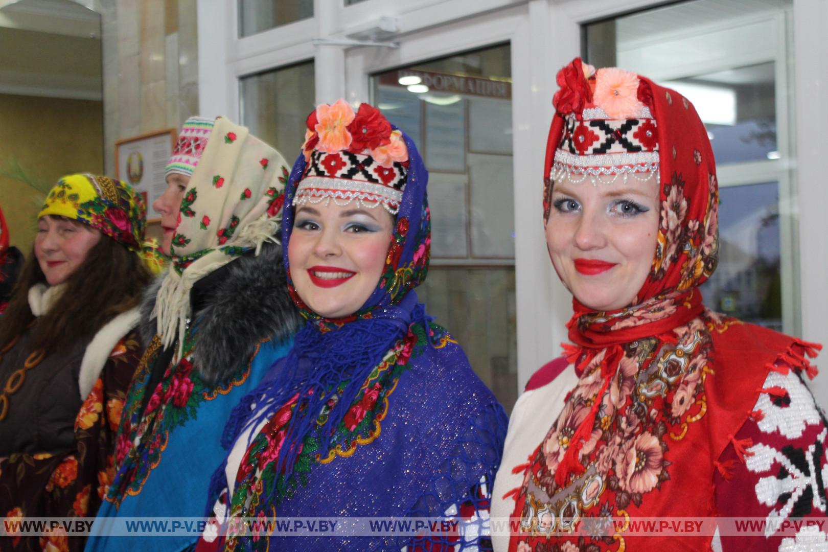 У гарадскім Доме культуры адбылася вечарына «Як на Шчодрую Куццю»